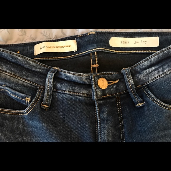 Pilcro and The Letterpress Serif legging jean - Picture 4 of 7